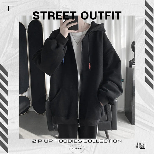 Bộ sưu tập áo khoác hoodie zip up