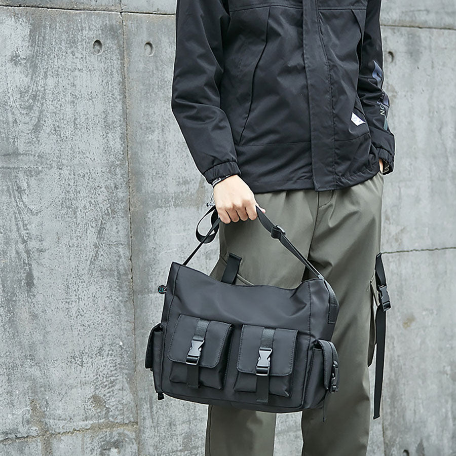 Túi đeo chéo Nam Nữ Hàn Quốc, chống nước - MultiBox Shoulder Pack