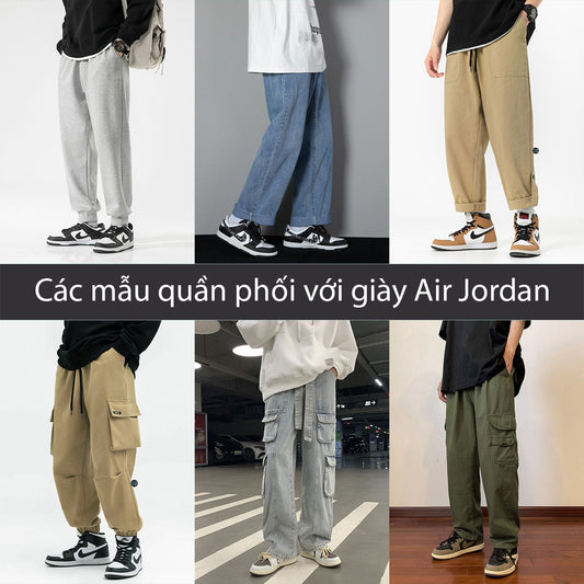 6 cách phối đồ với Jordan