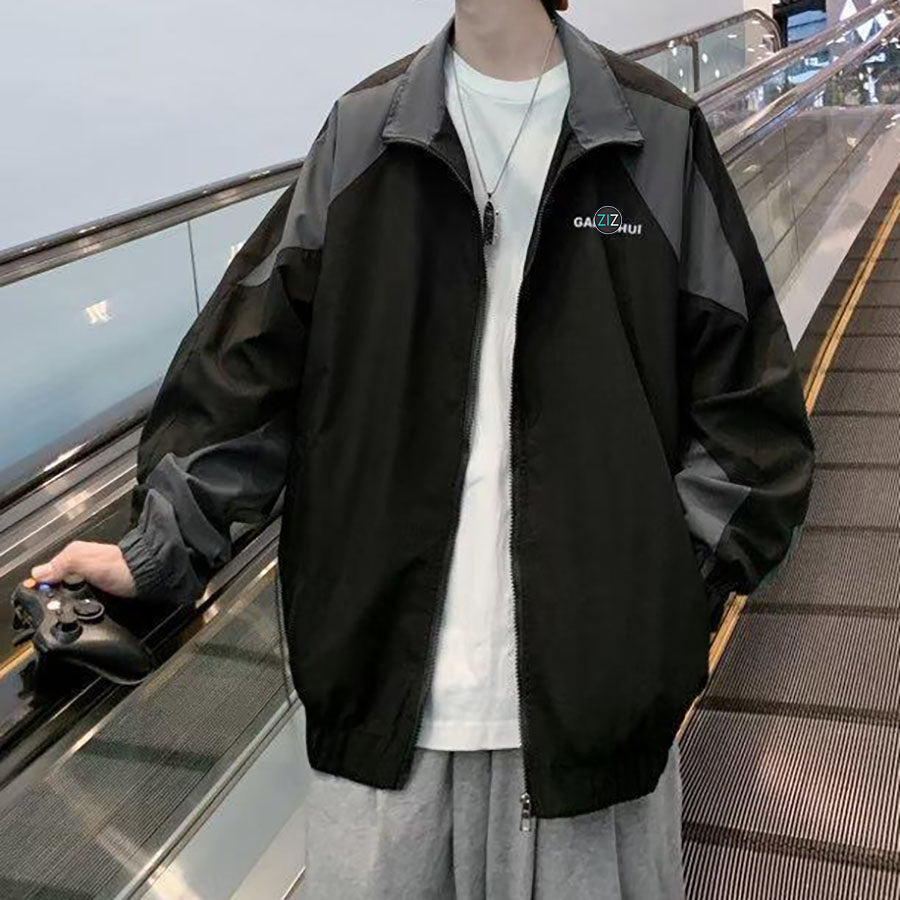 Áo khoác nam nữ form rộng đẹp Hàn Quốc - Stylish Oversized Jacket in Black
