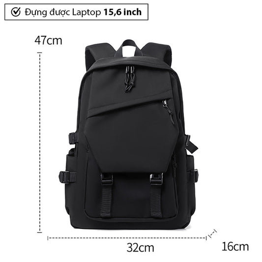 Cặp sách đẹp phong cách streetwear, nhiều ngăn tiện lợi, thích hợp mang laptop và các vật dụng cá nhân khi đi làm, đi học