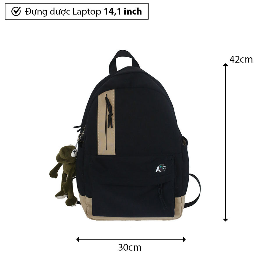 Balo đi chơi đi học đi làm du lịch Nam Nữ, chống nước [Size vừa] - Urban Style Backpack