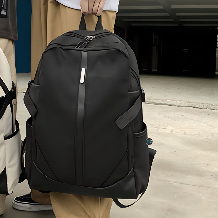 Balo chất Nam Nữ du lịch đi học, chống nước, chống sốc - Modern LifeStyle Bigbox Backpack in Black