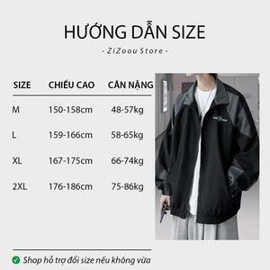 Bảng chọn size áo jacket nam nữ theo chiều cao và cân nặng chuẩn, hướng dẫn chi tiết giúp chọn đúng size phù hợp dáng người