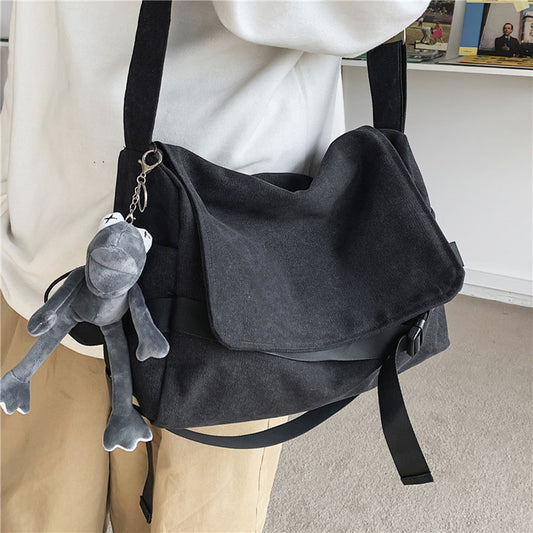 Túi messenger đeo chéo Nam Nữ thời trang Hàn Quốc  - Leisure Shoulder Pocket - V2