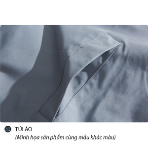Áo khoác dù nam nữ có túi phía trước