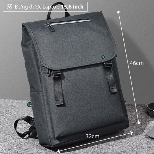 Balo vuông Nam Nữ du lịch đi học đi làm, chống nước, chống sốc - Urban Casual Square Box in Grey