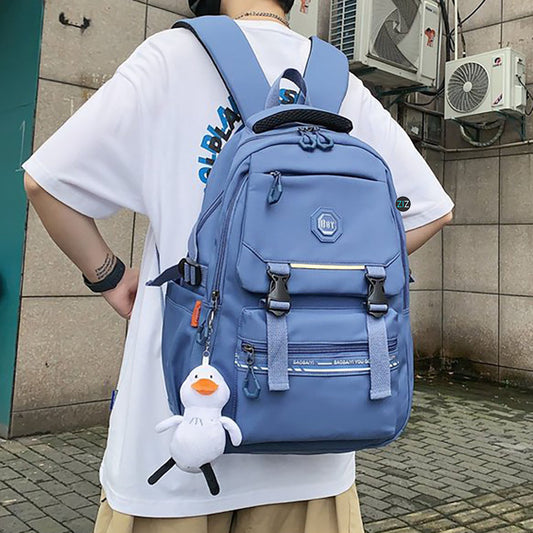 Balo chất Nam Nữ thời trang, Balo cá tính, chống sốc, chống nước - City StreetStyle Backpack V2 in Blue