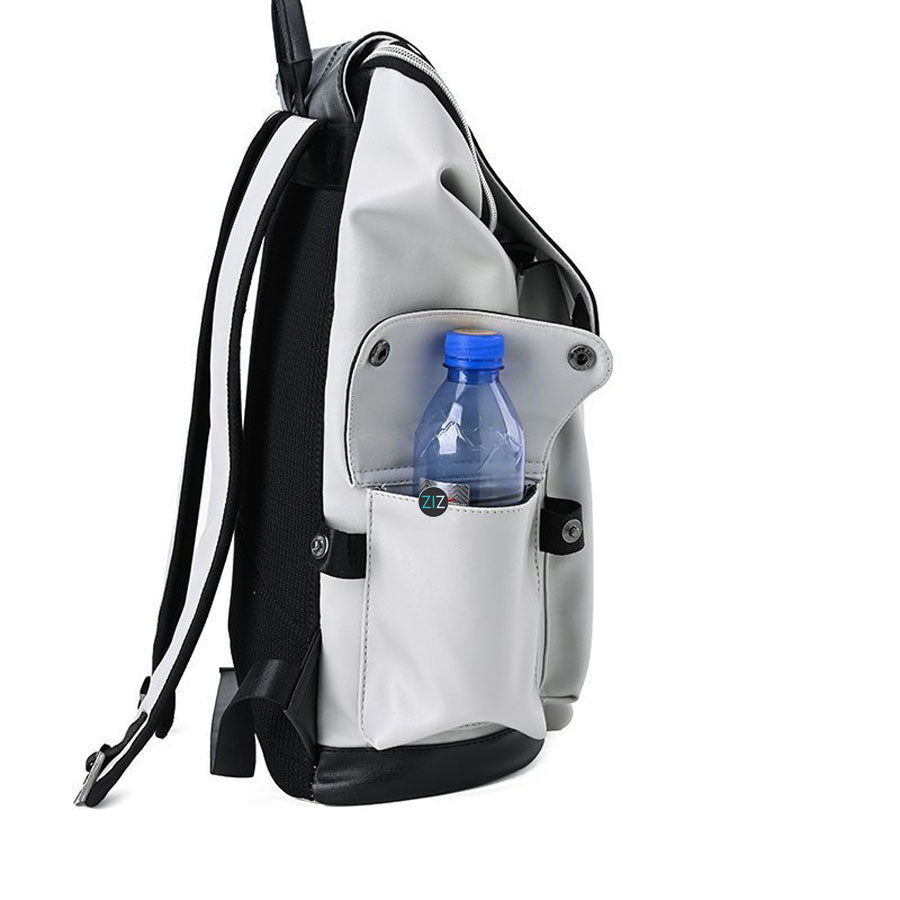 Balo Nam Nữ cá tính du lịch đi học đi làm, chống nước, chống sốc - Casual Pattern Pack in Grey - V3