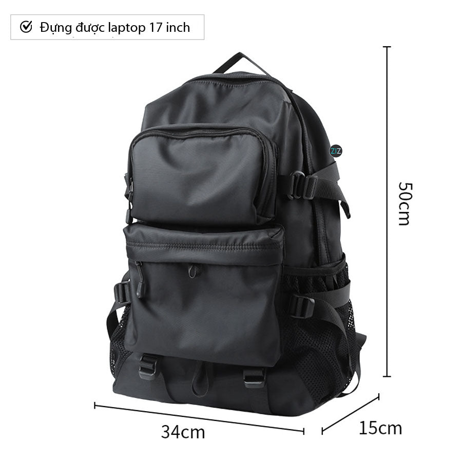 Balo Nam Nữ thời trang cao cấp, chống nước, chống sốc - Urban DoubleBox Backpack - V2
