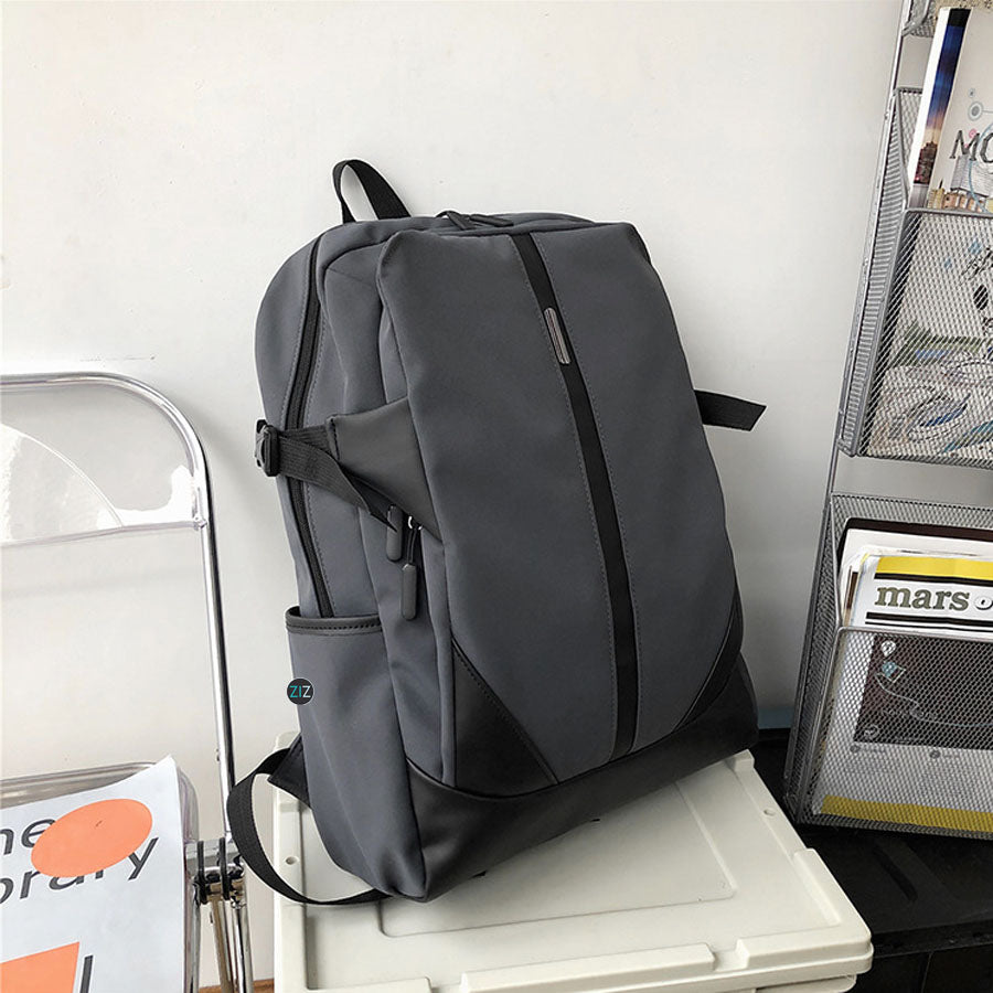 Balo chất Nam Nữ du lịch đi học, chống nước, chống sốc - Modern LifeStyle Bigbox Backpack in Grey