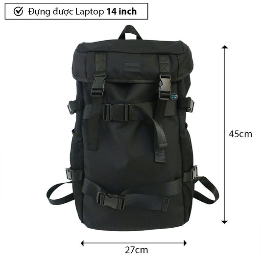 Balo đẹp Nam Nữ du lịch đi chơi đi học, chống nước, chống sốc - Cool Drawstring Pattern Backpack