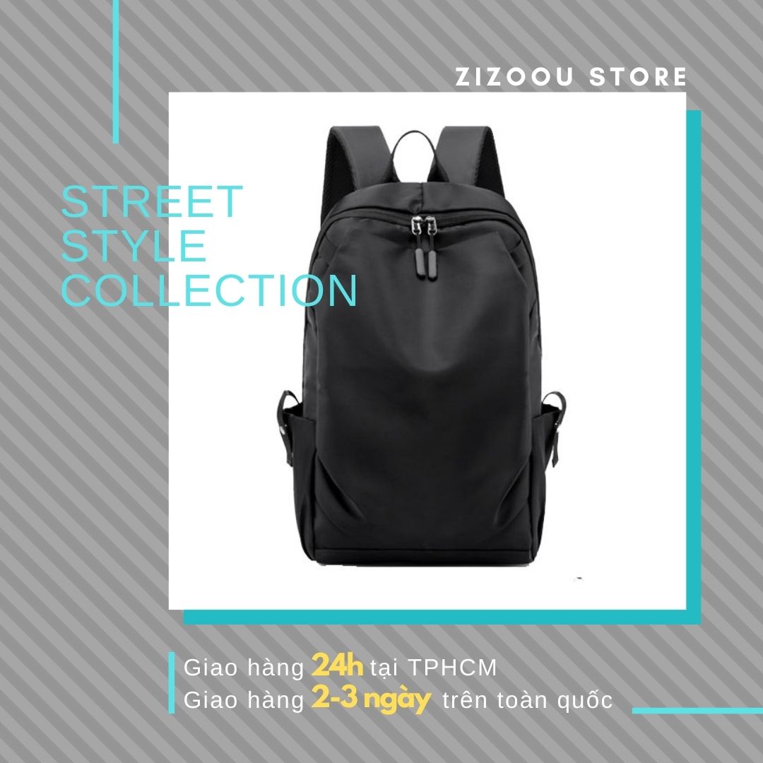 Balo basic Nam Nữ du lịch đi học, chống nước, chống sốc - SimpleBox Backpack - ZiZoou Store - Streetwear