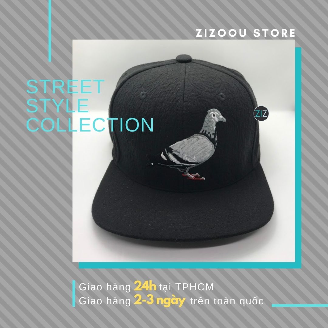 Mũ hip hop Snapback Nam Nữ - Classic Model - ZiZoou Store - Streetwear