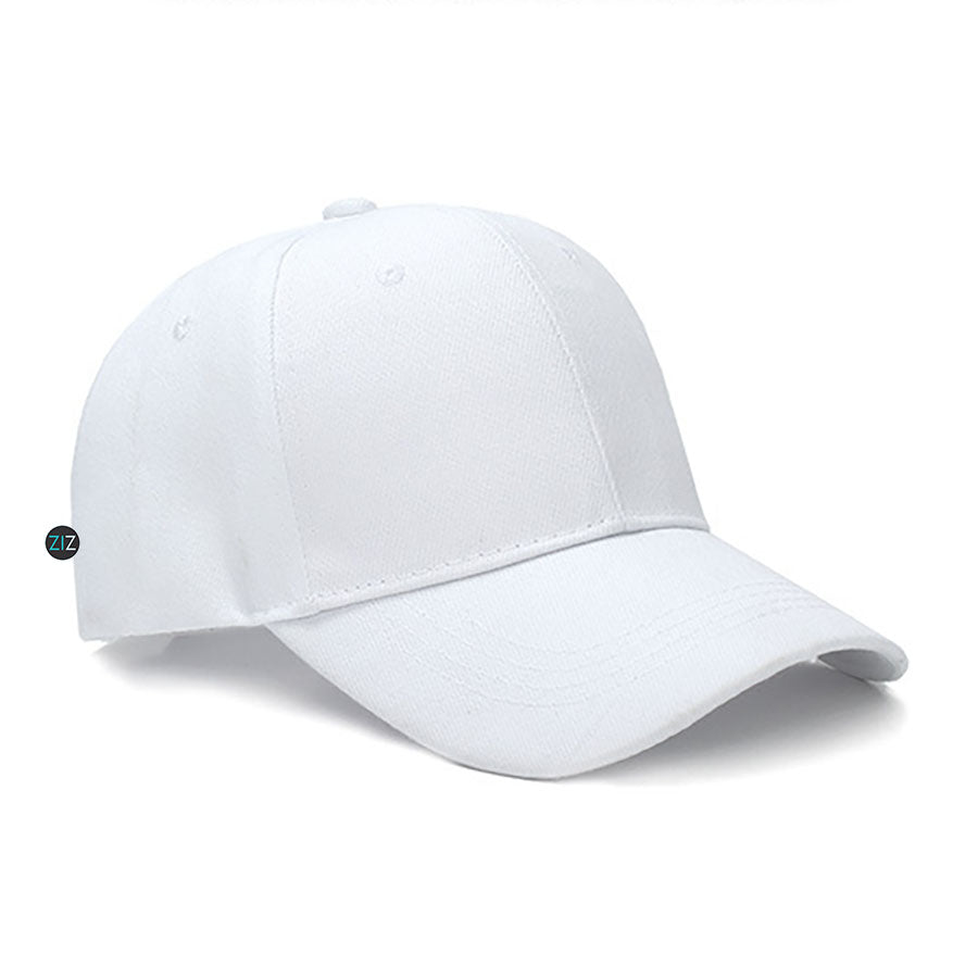 Mũ lưỡi trai đẹp Nam Nữ - Urban Basic Style Cap in White [ZIZOOU GIFT]