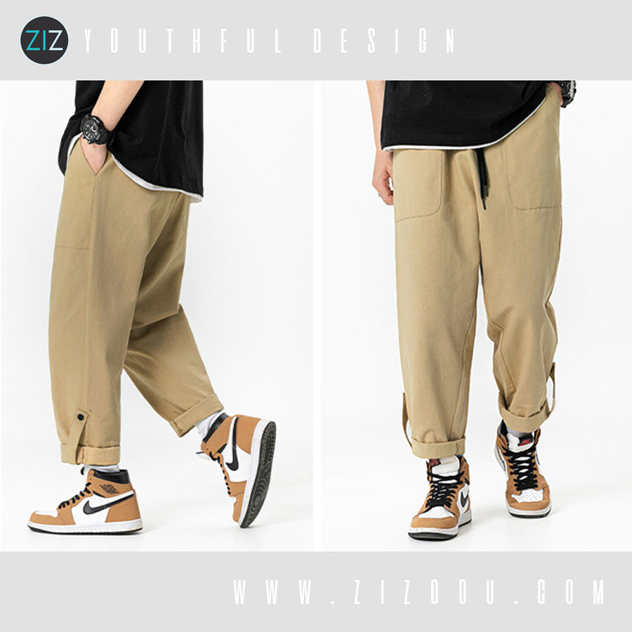 Quần Baggy Kaki Nam Nữ đẹp - Urban Style Baggy Kaki in Khaki