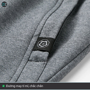 Quần Jogger Nam Nữ trơn - Sporty Medium Fit Jogger in Dark Grey