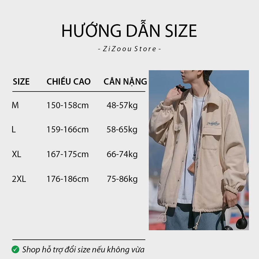 Bảng chọn size áo khoác nam nữ theo chiều cao và cân nặng, hướng dẫn chi tiết giúp chọn đúng size phù hợp với từng người
