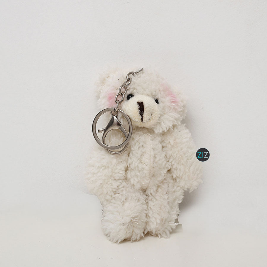 Móc khóa cute Thú bông gấu trắng dễ thương [ZIZOOU GIFT] - ZiZoou Store - Streetwear