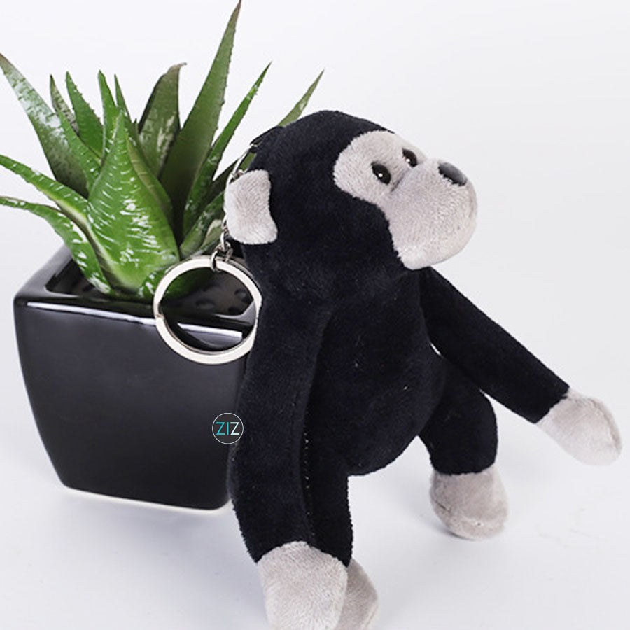 Móc khóa đẹp cute Thú bông chú khỉ màu đen [ZIZOOU GIFT] - ZiZoou Store - Streetwear
