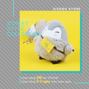 Móc khóa đẹp Thú bông đeo ví [ZIZOOU GIFT] - ZiZoou Store - Streetwear