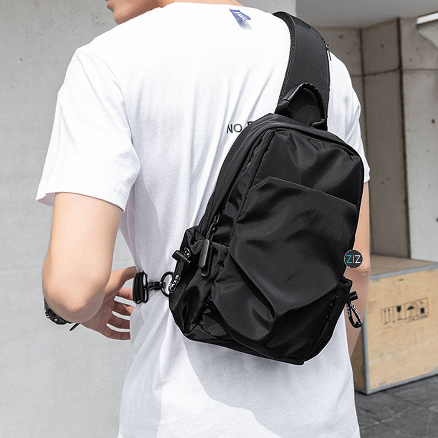 Túi đeo chéo Hàn Quốc, Balo quai chéo Nam Nữ, chống nước - SingleBox Pack - ZiZoou Store - Streetwear