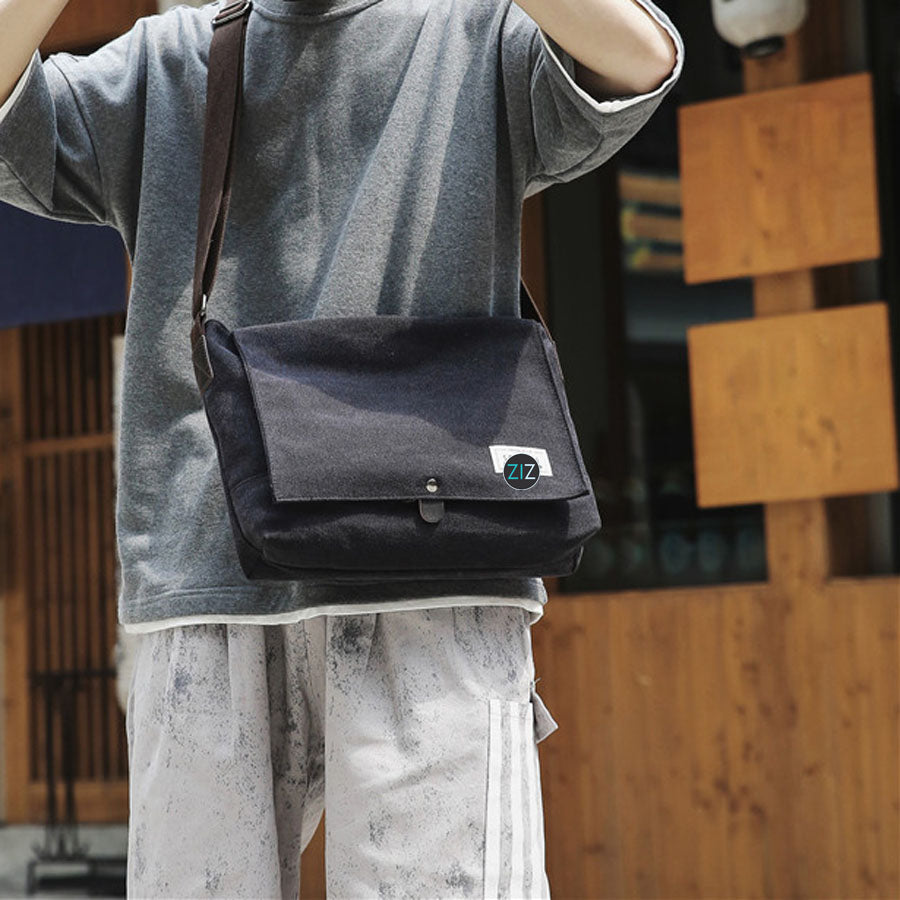 Túi vải đeo chéo Nam Nữ - Japanese Model Messenger Pack - ZiZoou Store - Streetwear