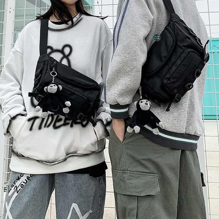 Túi đeo Nam Nữ đẹp, chống nước - Doublebox Shoulder Pocket - ZiZoou Store - Streetwear
