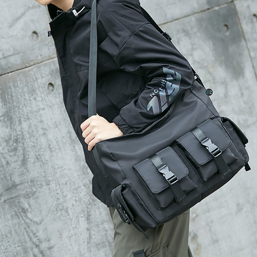 Túi đeo chéo Nam Nữ Hàn Quốc, chống nước - MultiBox Shoulder Pack - V2