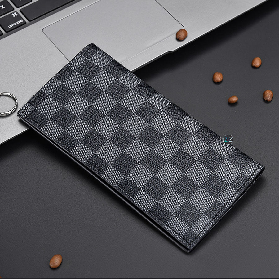 Ví đựng thẻ Nam Nữ thời trang - Check Long-Biford Wallet - ZiZoou Store - Streetwear