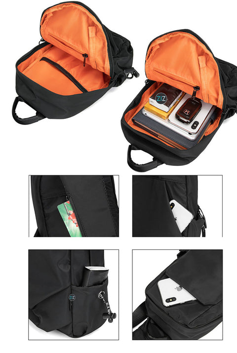 Túi đeo chéo nhiều ngăn giúp bạn sắp xếp đồ đạc gọn gàng, dễ dàng lấy ra khi cần thiết, phù hợp cho người bận rộn