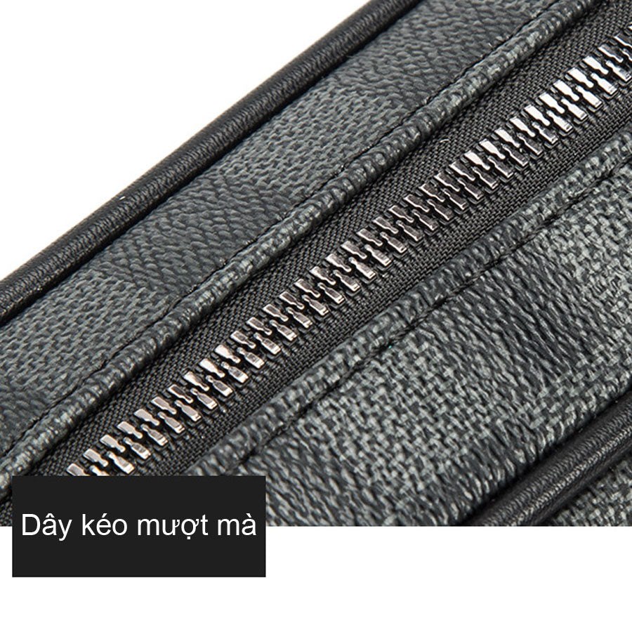 Túi đeo chéo nhỏ gọn, thiết kế thời trang và tinh tế, dây kéo mượt mà, là phụ kiện không thể thiếu để giữ đồ cá nhân an toàn