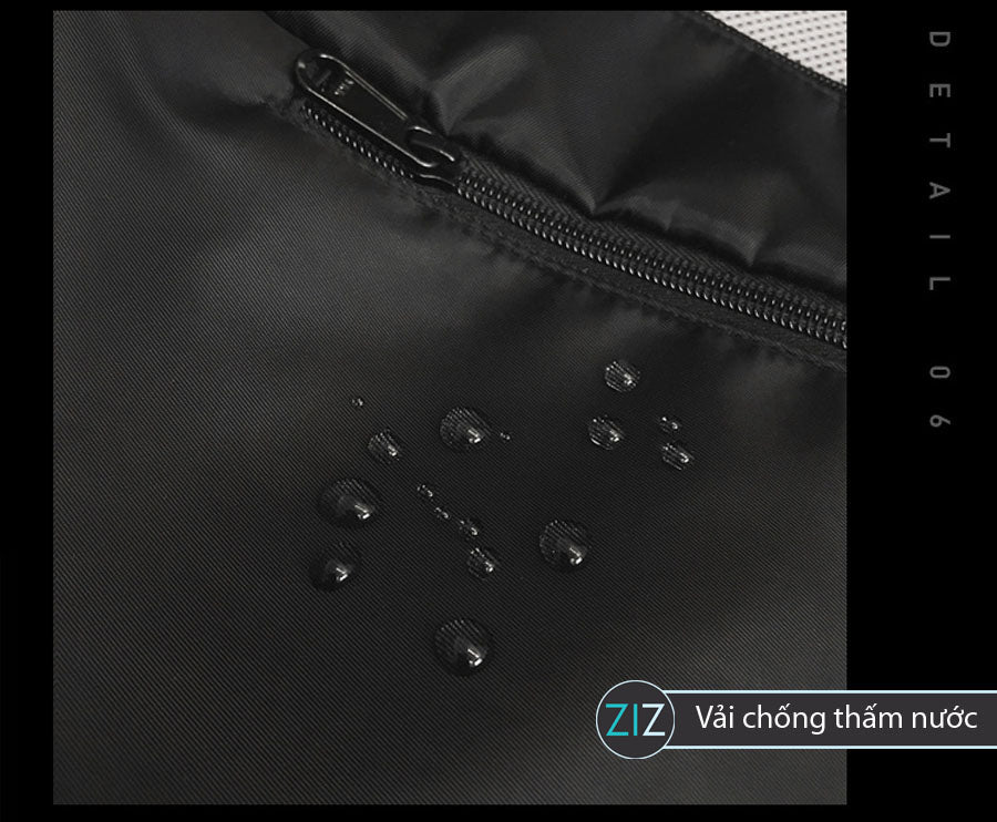 Túi thời trang đường phố, chất liệu chống nước nhẹ, dây đeo có thể điều chỉnh, thiết kế lý tưởng cho đi chơi, dạo phố
