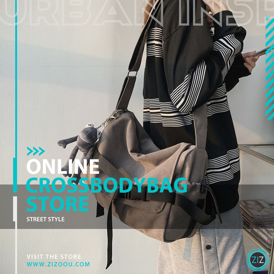 Túi thời trang năng động, khóa cài phía trước chắc chắn, thiết kế phù hợp cả nam và nữ, lý tưởng cho các hoạt động ngoài trời