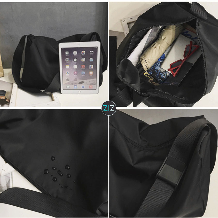 Túi phù hợp cho những ai cần túi đựng laptop, ipad và tài liệu khi di chuyển, với dây đeo bản rộng thoải mái và chắc chắn