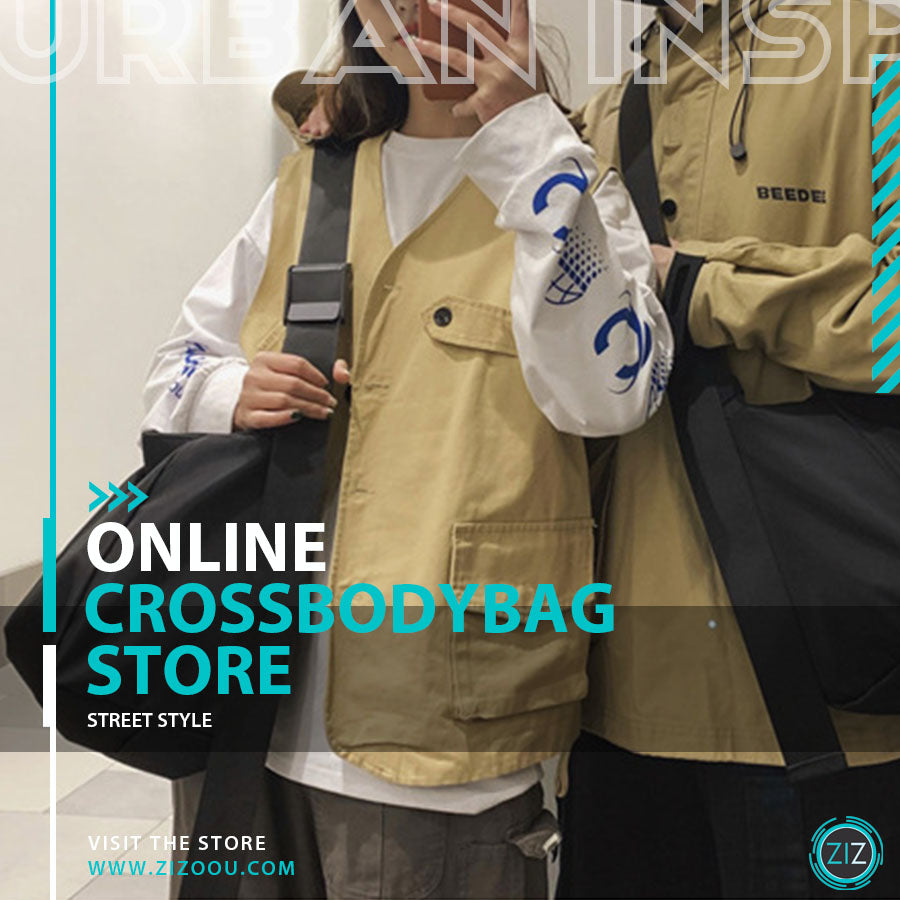 Túi đeo chéo unisex, kiểu dáng cá tính, giúp bạn tự tin khi đi học, đi làm hoặc tham gia các hoạt động như dạo phố, du lịch