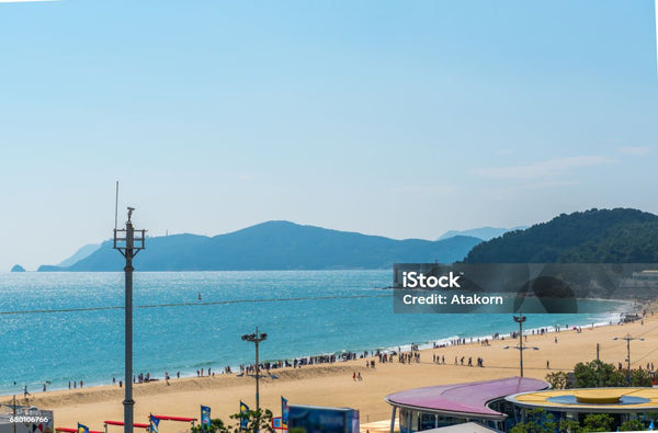 Bãi biển Haeundae Busan - Du lịch Hàn Quốc
