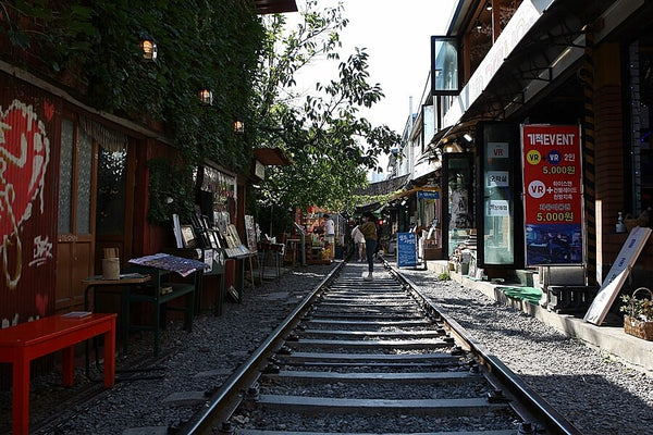 Làng xe lửa Gyeongamdong ở Gunsan - Du lịch Hàn Quốc