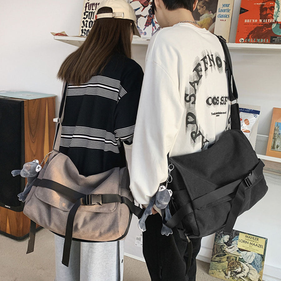Túi đeo chéo unisex nam nữ cá tính phong cách Hàn Quốc trẻ trung