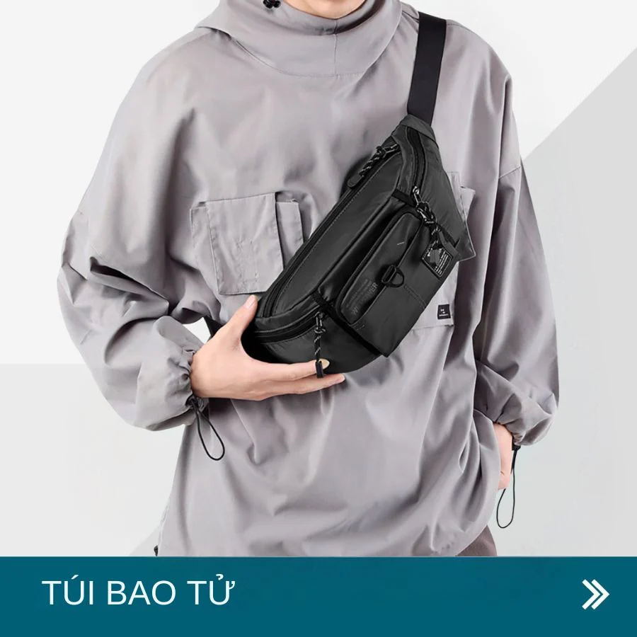 túi bao tử đeo chéo thời trang nam nữ chất cá tính